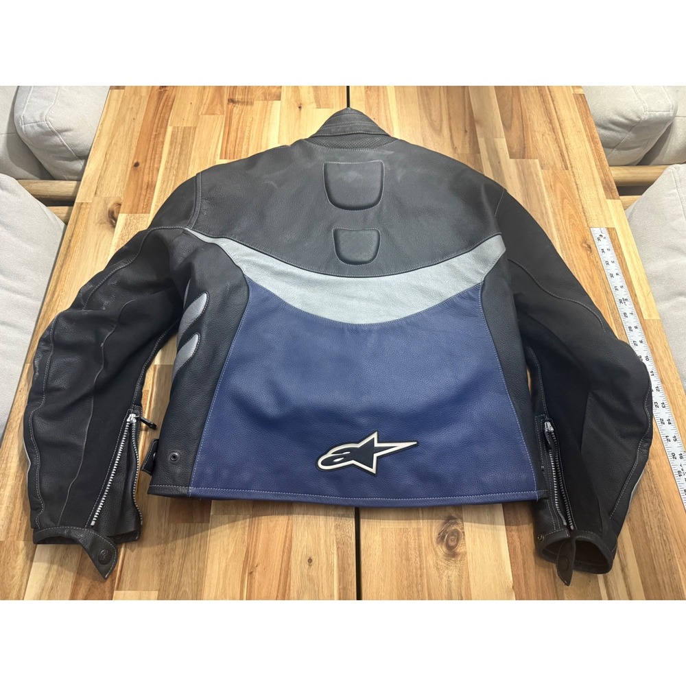 Vintage Y2K Alpinestars Motorcycle Jacket Size USA 44 - Picture 4 of 7